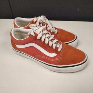 Orange Old Skool Vans